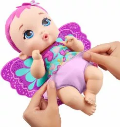 MATTEL MY GARDEN BABY - POUPON BÉBÉ PAPILLON ROSE BOIT ET FAIT PIPI -Pas Cher JoueClub Magasin 67d70bc764f899ec6c0ded6ee72491ba44f51ada 41000601 03