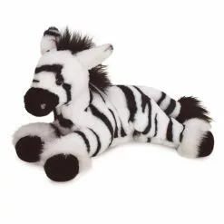 HISTOIRE D'OURS PELUCHE ZEPHIR LE ZEBRE 25 CM