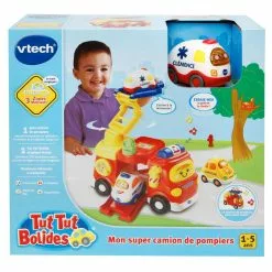 VTech TUT TUT BOLIDES - MON SUPER CAMION DE POMPIER 5 VTech TUT TUT BOLIDES - MON SUPER CAMION DE POMPIER -Pas Cher JoueClub Magasin 71ae2b7212f900ed8ee7fed25c0b7f7de5d98b40 02024636 03