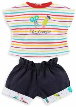 MA COROLLE - SHORT +TSHIRT PETIT ARTISTE - COROLLE VETEMENTS