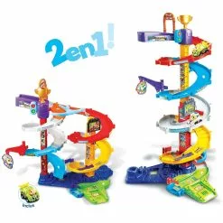 VTech TUT TUT BOLIDES - MÉGA CIRCUIT SPIRALES 2 EN 1
