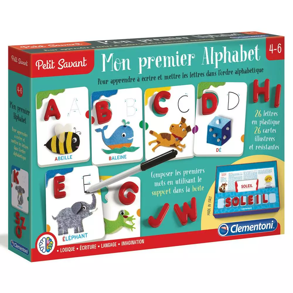 Clementoni MON PREMIER ALPHABET 1 Clementoni MON PREMIER ALPHABET
