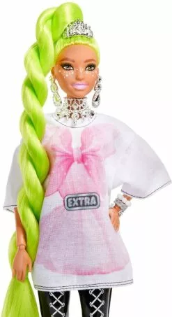MATTEL POUPEE BARBIE EXTRA NATTE VERT FLUO -Pas Cher JoueClub Magasin 77ca372cb029eb42c35a2dd0ba0eb96e0c7e54d1 41004140 04