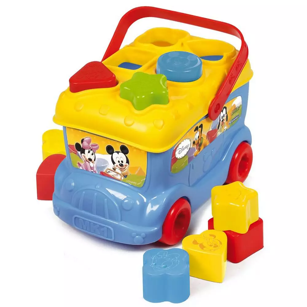 Clementoni LE BUS DES FORMES DE MICKEY 1 Clementoni LE BUS DES FORMES DE MICKEY