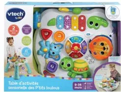 VTech TABLE D'ACTIVITES SENSORIELLE DES P'TITS LOULOUS -Pas Cher JoueClub Magasin 792714a070a28522c77121a9cdcfd345a9f14780 02082432 03