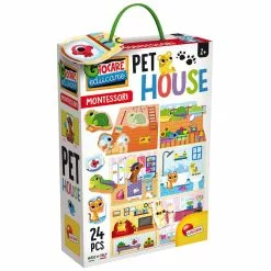 LISCIANI GIOCHI MONTESSORI PET HOUSE ANIMAUX
