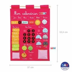LUDI CALENDRIER BASIC ROSE -Pas Cher JoueClub Magasin 7b454fe888c3a071282fee3a18580f6ee210bd36 08040505 06