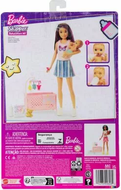 MATTEL BARBIE - COFFRET SKIPPER BEBE AU LIT -Pas Cher JoueClub Magasin 84db861620505f1e0d28903c41fbee048e376b34 41107636 06