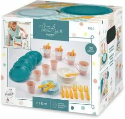 ECOIFFIER SERVICE PICNIC - VERT AZUR -Pas Cher JoueClub Magasin 85b49fc003451b664b5f17984f8f920e4902efba 41078137 02