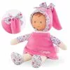 DOUDOU MISS ROSE FLEURS 25 CM COROLLE MON DOUDOU