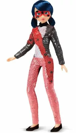 Bandai POUPÉE A SEQUINS MIRACULOUS - MARINETTE 26 CM -Pas Cher JoueClub Magasin 9052a8fda343640c597634cccd9661bb8e5f2c6c 41010372 04