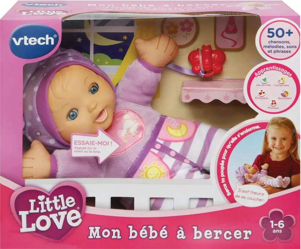VTech LITTLE LOVE - MON BEBE A BERCER 4 VTech LITTLE LOVE - MON BEBE A BERCER – Image 4