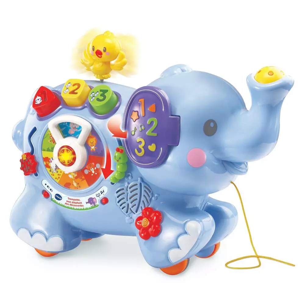 VTech TROMPETTE MON ÉLÉPHANT DES DÉCOUVERTES 1 VTech TROMPETTE MON ÉLÉPHANT DES DÉCOUVERTES