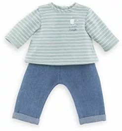 BB36 PANTALON ET MARINIERE BORDS DE LOIRE COROLLE VETEMENTS