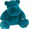 HISTOIRE D'OURS PELUCHE HIP'POP - BLEU CANARD 40 CM