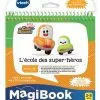 VTech MAGIBOOK - TUT TUT CORY BOLIDES - L'ÉCOLES DES SUPER-HÉROS