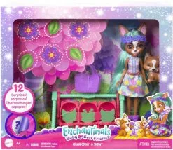 MATTEL ENCHANTIMALS - MEILLEURS AMIS DES BEBES 15 CM - POUPEE CRIZIA CORGI ET SHOW -Pas Cher JoueClub Magasin a913f82d084b3162f65334b92c66ccb4e73558ac 41107672 05