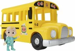 Bandai BUS SCOLAIRE MUSICAL COCOMELON