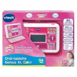VTech ORDI TABLETTE GENIUS XL COLOR ROSE -Pas Cher JoueClub Magasin acb311cea5faed52c1b6feea2bc60a2ddf11838a 04071709 04