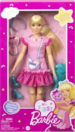 MATTEL BARBIE - MA PREMIERE BARBIE BLONDE - POUPEE MALIBU 35 CM -Pas Cher JoueClub Magasin ad60f5f408e0131e250a938056a9868ef7c12e3c 41107676 05