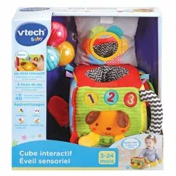 VTech CUBE INTERACTIF ÉVEIL SENSORIEL -Pas Cher JoueClub Magasin b03e0ca500d4b82cc46e351cabc2ed228314740f 02081389 03