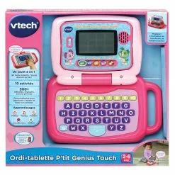 VTech ORDI-TABLETTE P'TIT GENIUS TOUCH MAUVE -Pas Cher JoueClub Magasin b39dcc97da20b7a14b7eb79429a79f1820c28e28 04071946 06