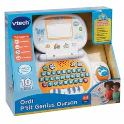 VTech ORDI P'TIT GENIUS OURSON BLEU -Pas Cher JoueClub Magasin b3bd67145c51478f460f81a0f4f173d4d6c8a4b4 04071454 04