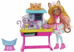 MATTEL ENCHANTIMALS - POUPEE ET COFFRET BETES CITADINES CABINET DU DOCTEUR CHAT -Pas Cher JoueClub Magasin b953d44b5065febc4f8c1abefeba453e93dd1d33 41107671 03