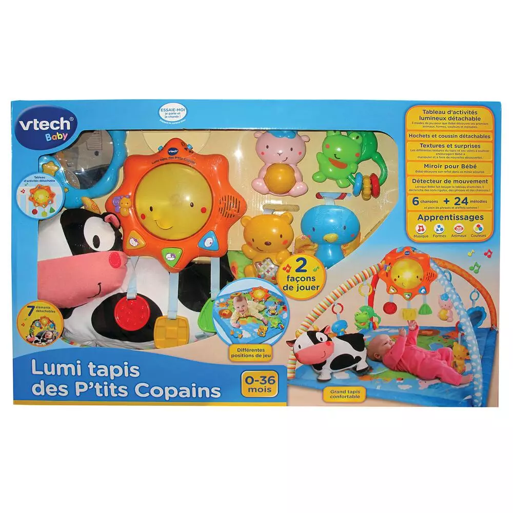 VTECH BABY - LUMI TAPIS DES P'TITS COPAINS 3 VTECH BABY - LUMI TAPIS DES P'TITS COPAINS – Image 3