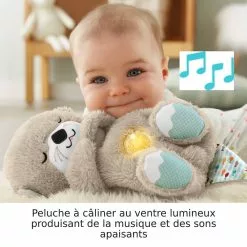 Fisher Price PELUCHE MA LOUTRE CALINS BONNE NUIT