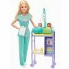 MATTEL POUPEE BARBIE COFFRET PEDIATRE BLONDE