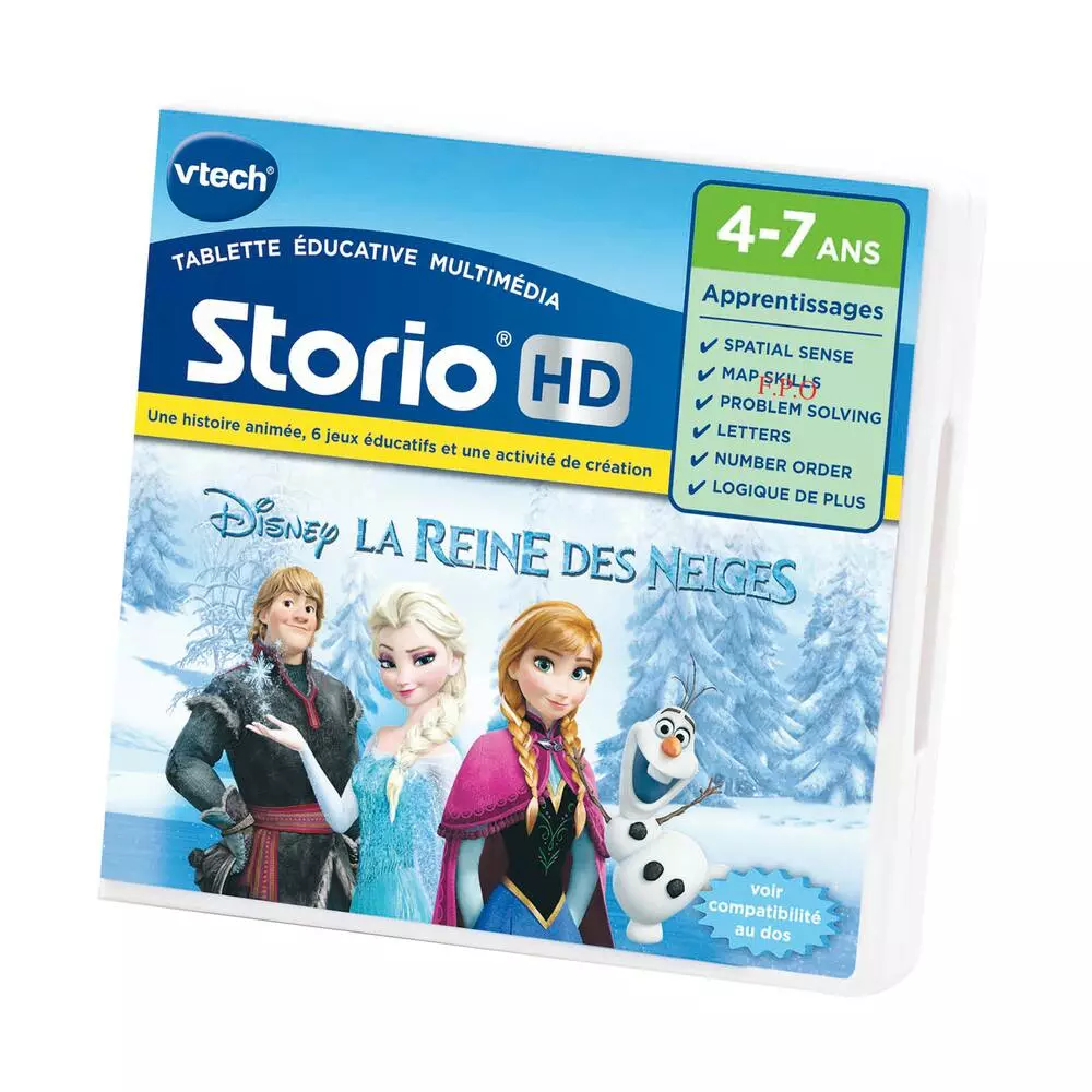 VTech STORIO - JEU HD LA REINE DES NEIGES 1 VTech STORIO - JEU HD LA REINE DES NEIGES