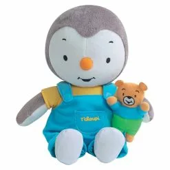 JEMINI PELUCHE T'CHOUPI 30 CM AVEC OURSON