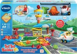 VTech TUT TUT BOLIDES - MON PREMIER AÉROPORT SUPER DÉCOLLAGE (+ ELIOT SUPER PILOTE) -Pas Cher JoueClub Magasin c29c3e06449d108d9eb8516380ba035c98e1df32 41002996 03
