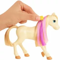 MATTEL POUPEE BARBIE TOILETTAGE DES CHEVAUX -Pas Cher JoueClub Magasin c48cafb7f232fa5a590aa26571fe3d48e42e1ed8 10083007 05