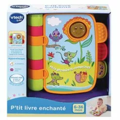 VTech P'TIT LIVRE ENCHANTÉ - MES PREMIÈRES COMPTINES -Pas Cher JoueClub Magasin c8fa0992b9d56f91de699718f7699daac560ef92 02081386 03