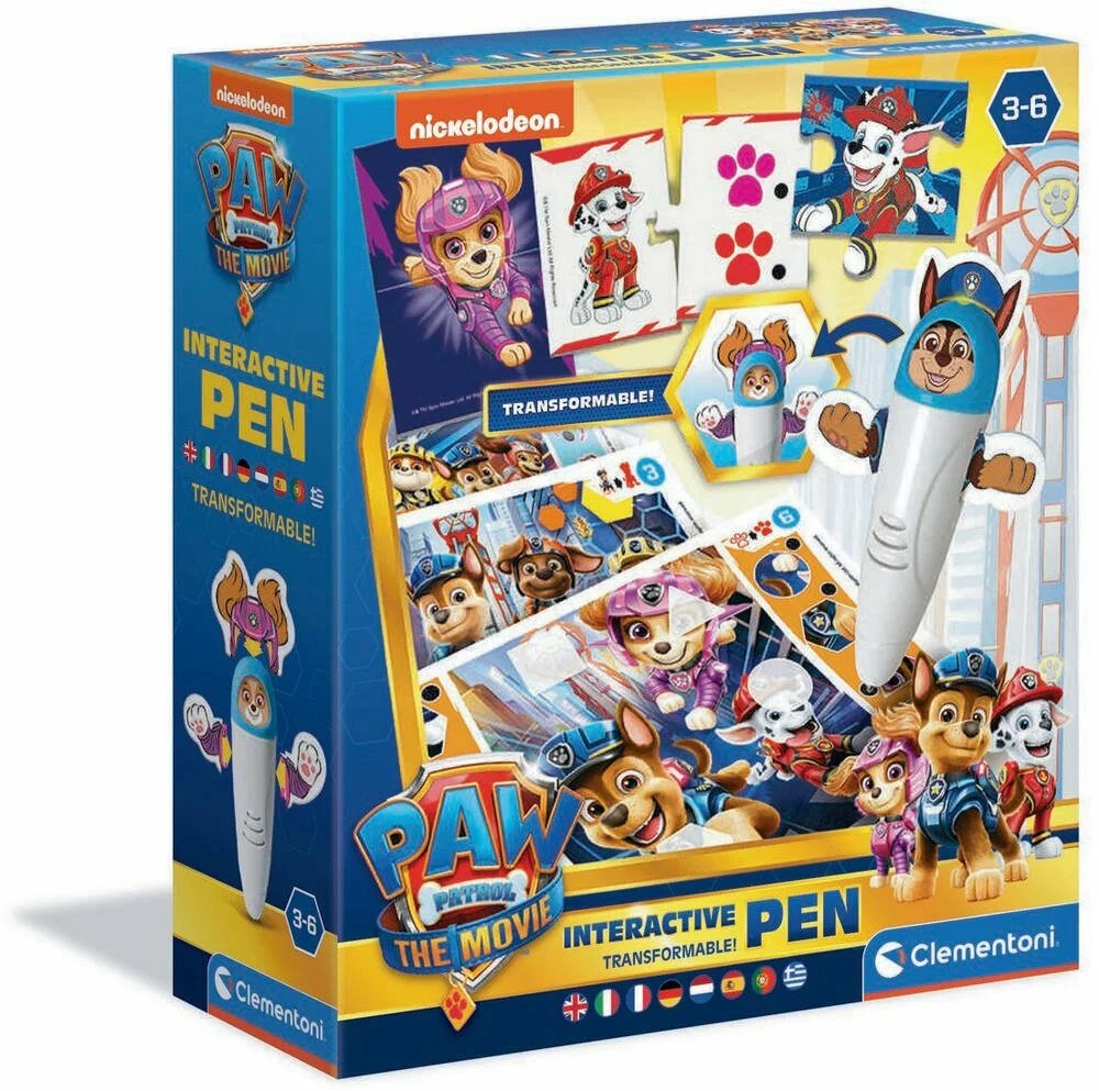 Clementoni STYLO INTERACTIF - PAT'PATROUILLE 1 Clementoni STYLO INTERACTIF - PAT'PATROUILLE
