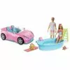 MATTEL COFFRET POUPEE BARBIE CABRIOLET PISCINE