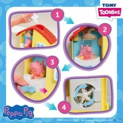 Tomy PEPPA PIG - PLAYSET DE BAIN MAISON DE PEPPA 9 Tomy PEPPA PIG - PLAYSET DE BAIN MAISON DE PEPPA -Pas Cher JoueClub Magasin cd02dfc624c3ae48ebd43289e359370cfd54b470 41083229 04