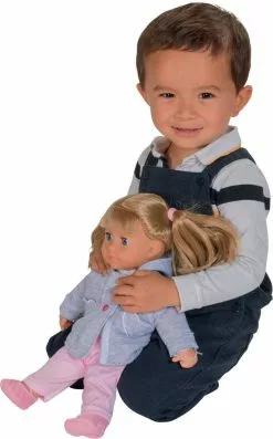 CERISE & CAPUCINE POUPEE LOUNA MA PETITE SOEUR QUI PARLE 38 CM -Pas Cher JoueClub Magasin cfabc76381562c9735b9720dc783c736397ce615 10040721 05