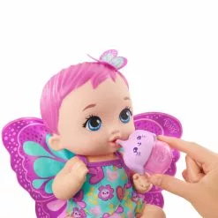 MATTEL MY GARDEN BABY - POUPON BÉBÉ PAPILLON ROSE BOIT ET FAIT PIPI -Pas Cher JoueClub Magasin d1945829f8aa242975156aec658f7344d0fb1eca 41000601 04