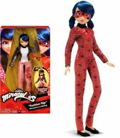 Bandai POUPÉE A SEQUINS MIRACULOUS - MARINETTE 26 CM -Pas Cher JoueClub Magasin d4af0ef612790e9058ab5c73d77af0d8a2592240 41010372 03
