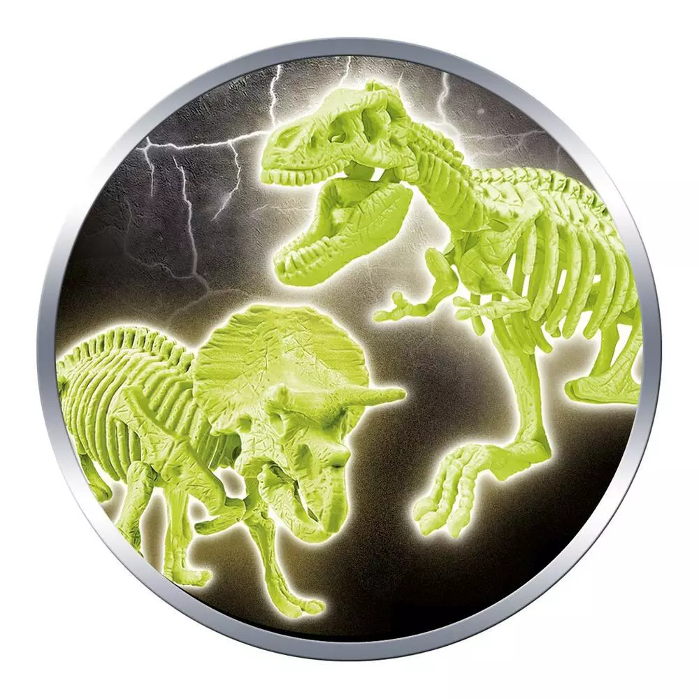 Clementoni ARCHEO LUDIC T REX ET TRICERATOPS PHOSPHORESCENT 6 Clementoni ARCHEO LUDIC T REX ET TRICERATOPS PHOSPHORESCENT – Image 6