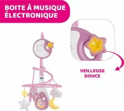 CHICCO MOBILE NEXT TO DREAMS ROSE -Pas Cher JoueClub Magasin d9dbb96c30db57dfdab04278ff756da0ffdf6fd1 02080548 06