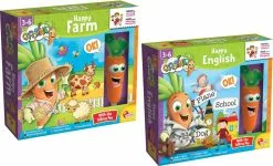 LISCIANI GIOCHI COFFRET HAPPY FARM ET HAPPY ENGLISH