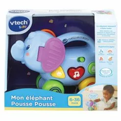 VTECH BABY - MON ELEPHANT POUSSE POUSSE -Pas Cher JoueClub Magasin dc67f900e9325a56546d86aa21556df572483015 02080903 03