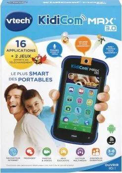 VTech KIDICOM MAX 3.0 BLEU -Pas Cher JoueClub Magasin e8536ebe20c1bcd603284fd7a4c02cd75838ccc2 37000231 03
