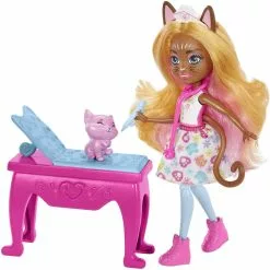 MATTEL ENCHANTIMALS - POUPEE ET COFFRET BETES CITADINES CABINET DU DOCTEUR CHAT -Pas Cher JoueClub Magasin e8c2d7515163f87968645e87c0bf74fc05711c18 41107671 04