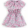 MA COROLLE - ROBE FLEURIE ROSE - MA COROLLE