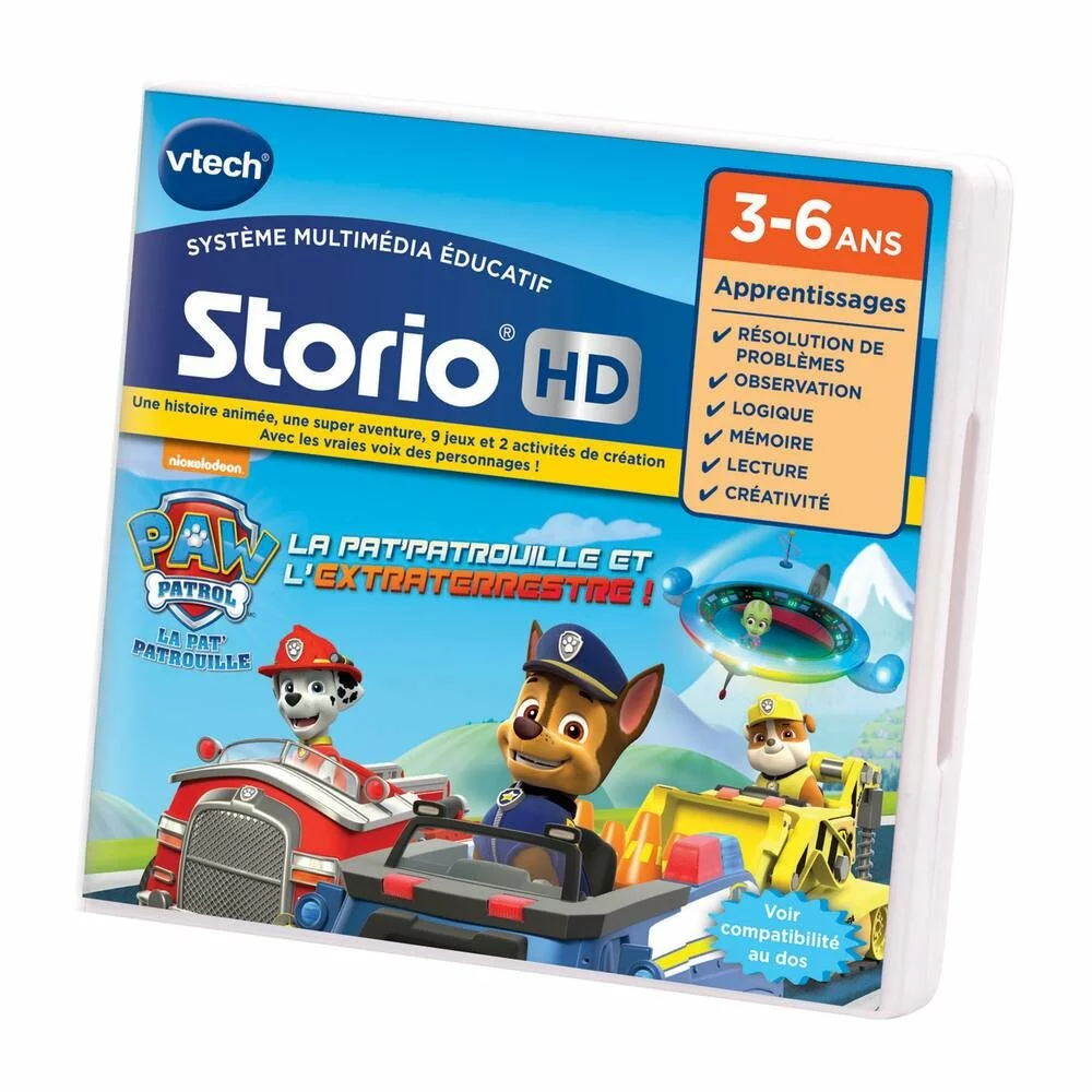 VTech JEU HD STORIO PAT'PATROUILLE 1 VTech JEU HD STORIO PAT'PATROUILLE